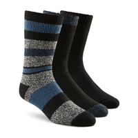 WindRiver Men's 3 Pack T-Max Heat Thermal Boot Socks Front_Angled_Right