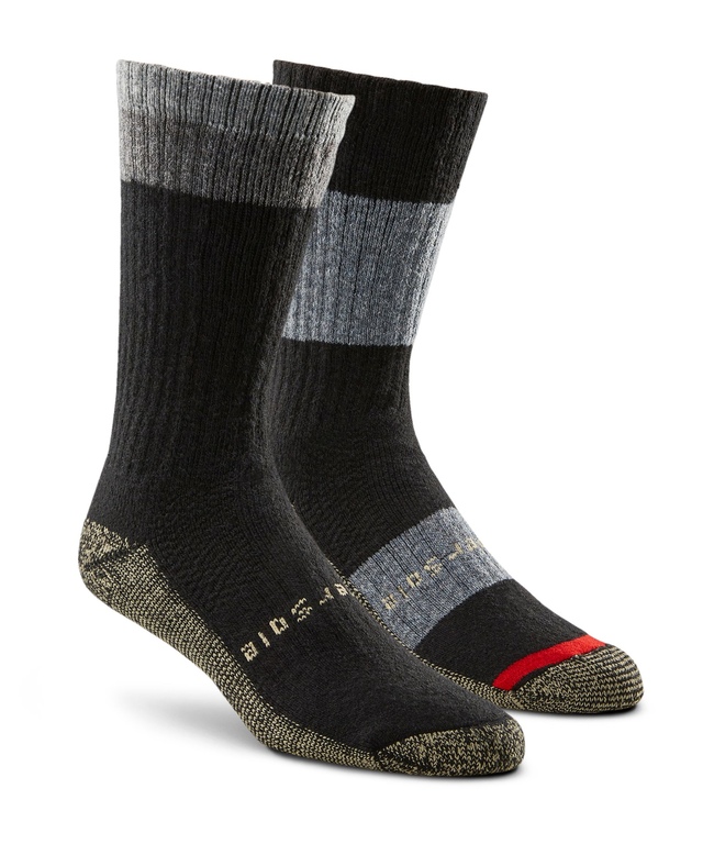 Chaussettes isothermes pour bottes de plein air pour hommes, paquet de 2 paires Front_Angled_Right