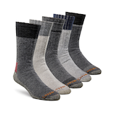 Chaussettes de travail isothermes pour hommes, Copper Sole, paquet de 5&nbsp;paires Front_Angled_Right