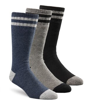 Chaussettes pour bottes épaisses Columbia entièrement rembourrées pour hommes, paquet de 3&nbsp;paires