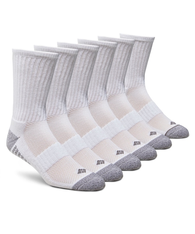 Columbia Chaussettes de sport pour hommes, paquet de 6 paires Front_Angled_Right
