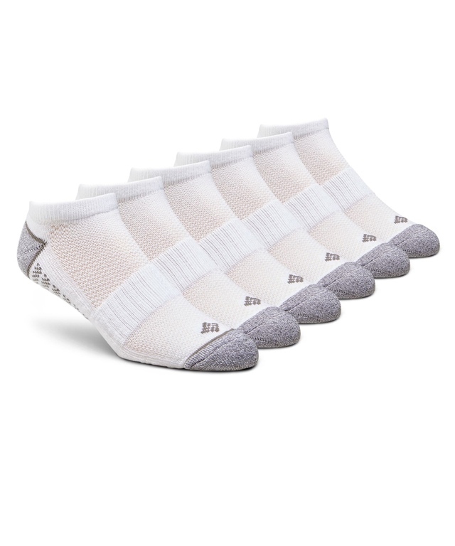 Chaussettes de sport invisibles Columbia pour hommes, paquet de 6 paires