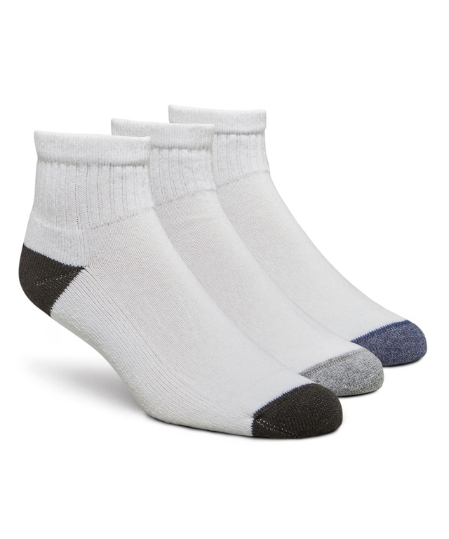 Matrix Men's 3Pack Quarter Crew Sport Socks Marks
