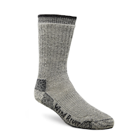 Mi-chaussettes épaisses en mélange de laine mérinos pour hommes, WindRiver Front_Angled_Right