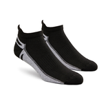 Matrix Chaussettes sport basses pour hommes, paquet de 2 Front_Angled_Right