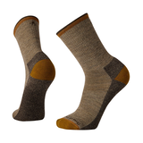 Smartwool Men's Hike Light Hiker Street Crew Socks - Taupe Camel Composite_or_Mixed