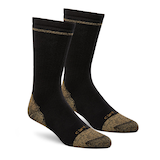 Mi-chaussettes de travail d’épaisseur moyenne en mélange de coton pour bottes à embout d’acier pour hommes, paquet de 2 paires, Carhartt Front_Angled_Right