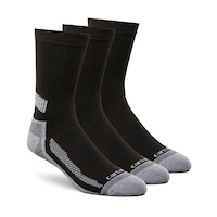 Carhartt Men's Force Midweight Crew Work Socks - 3-Pack Front_Angled_Right