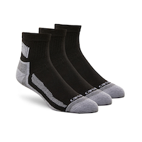 Carhartt Men's Force Midweight Quarter Work Socks - 3-Pack