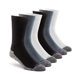 Mi-chaussettes de travail d'épaisseur moyenne et à séchage rapide pour hommes, paquet de 6&nbsp;paires, Carhartt Front_Angled_Right