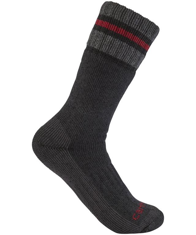 Chaussettes pour bottes en mélange de laine épaisse pour hommes, Carhartt, paquet de 2 paires Side_Right