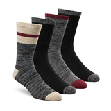 Columbia Men's 4 Pack Outdoor Thermal Boot Socks Front_Three_Fourths_Angled_Right