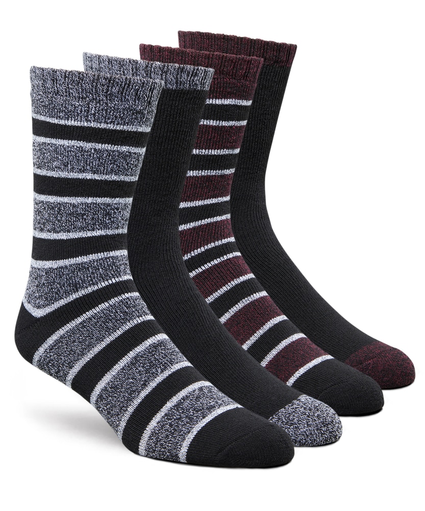 Columbia Men's 4 Pack Outdoor Thermal Boot Socks Marks