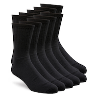 Matrix Men's 10 Pack Crew Sport Socks Front_Three_Fourths_Angled_Right