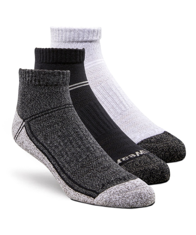 Chaussettes sport basses pour hommes, Matrix, paquet de 3 paires
