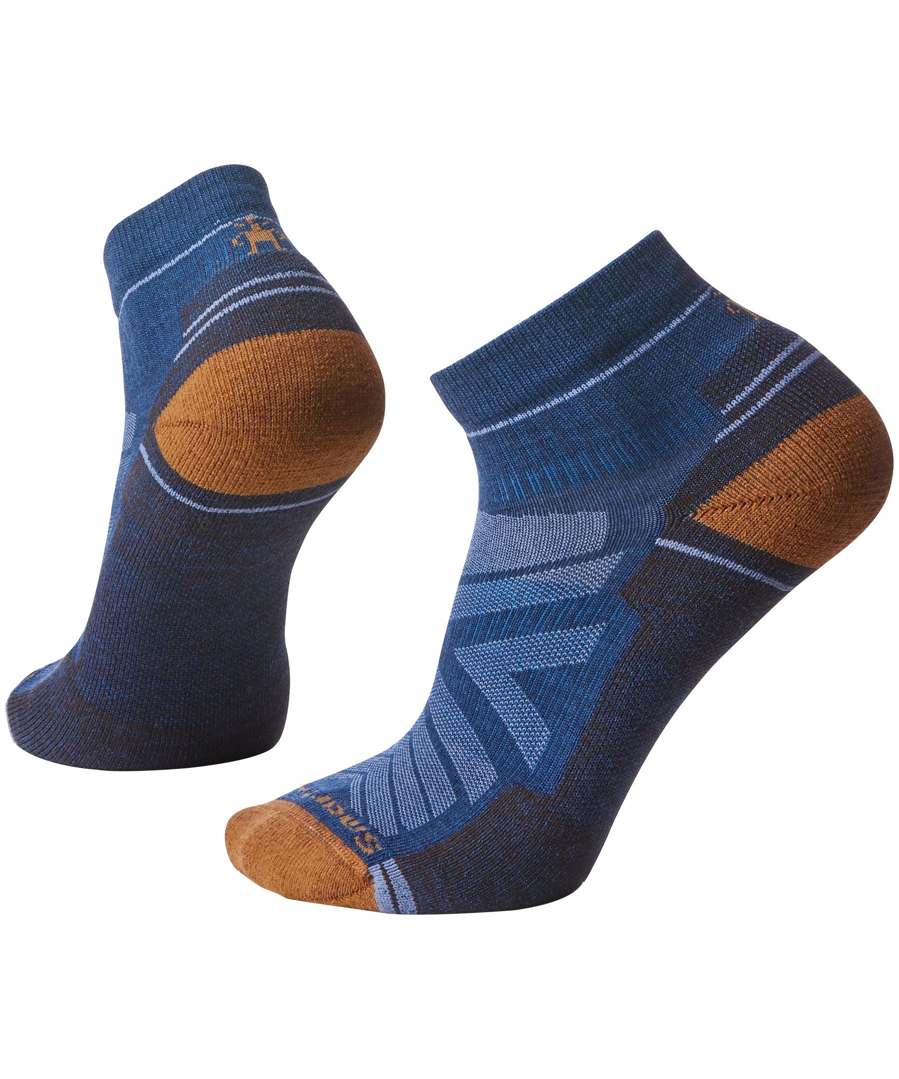 Chaussettes De Randonnée Enfants Smartwool - Crew Mi-Lourd - Taille L - Bleu Marine