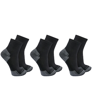 Carhartt Midweight Quarter Couper les chaussettes de travail pour homme