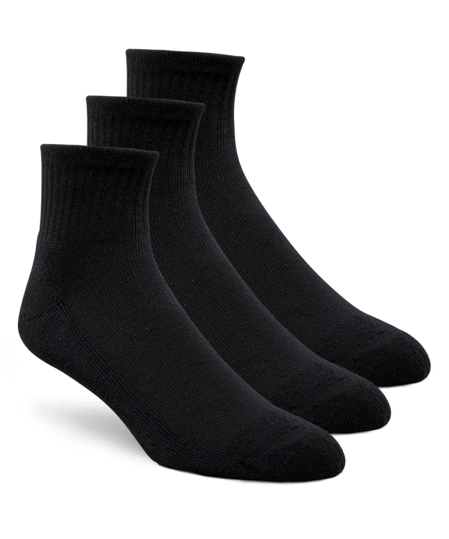 Chaussettes de sport un quart pour hommes, paquet de 3&nbsp;paires, Matrix