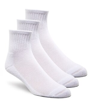 Chaussettes de sport un quart pour hommes, paquet de 3&nbsp;paires, Matrix