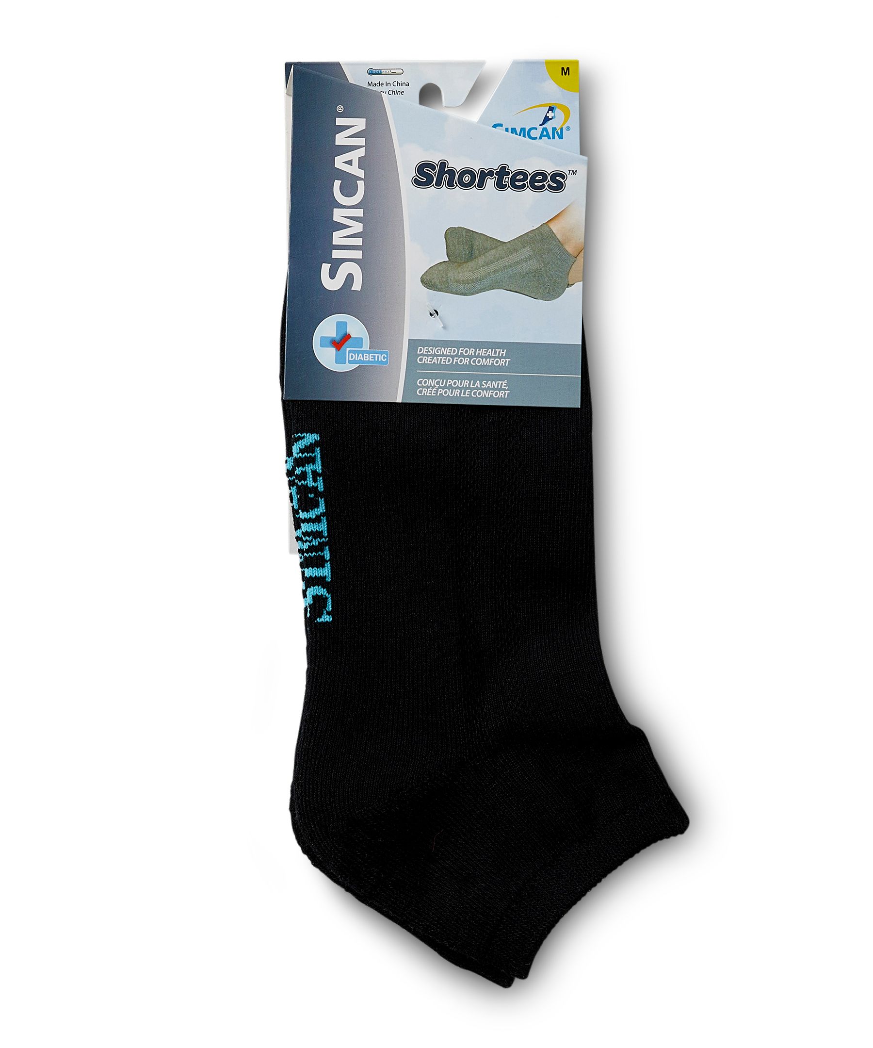 Simcan Men's Shortees No Show Comfort Socks
