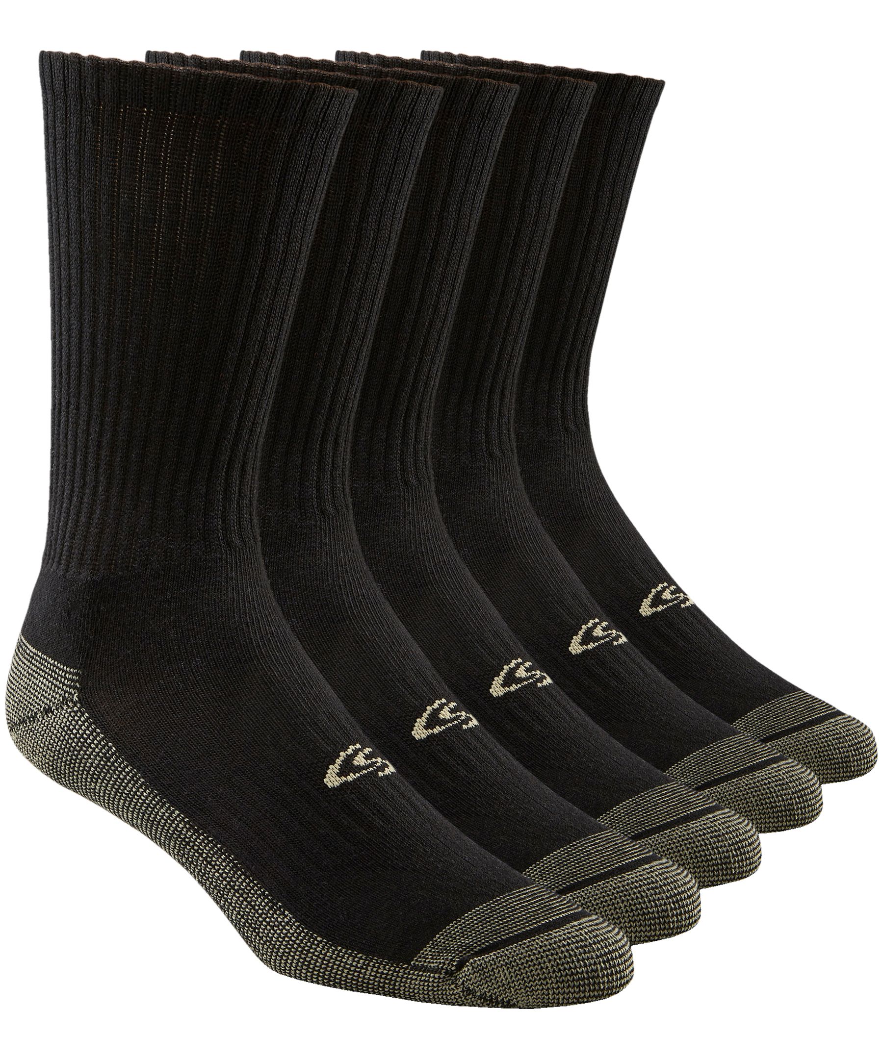 Mi-chaussettes de sport avec Moisture Guard pour hommes, Copper Sole, paquet de 4&nbsp;paires +&nbsp;1 gratuite