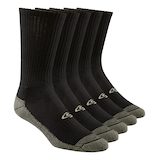 Mi-chaussettes de sport avec Moisture Guard pour hommes, Copper Sole, paquet de 4&nbsp;paires +&nbsp;1 gratuite Front_Angled_Right