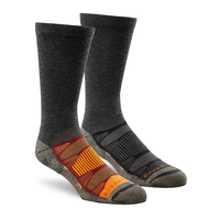 Mi-chaussettes de randonnée avec Moisture Guard pour hommes, Copper Sole, Repreve, paquet de 2&nbsp;paires