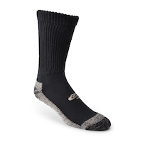 Copper Sole Men's 2 Pack Copper Non Binding Crew Socks