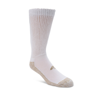 Copper Sole Men's 2 Pack Copper Non Binding Crew Socks Front_Angled_Right