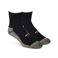 Copper Sole Men's 2-Pack Wide Leg Non Binding Ankle Socks Front_Angled_Right