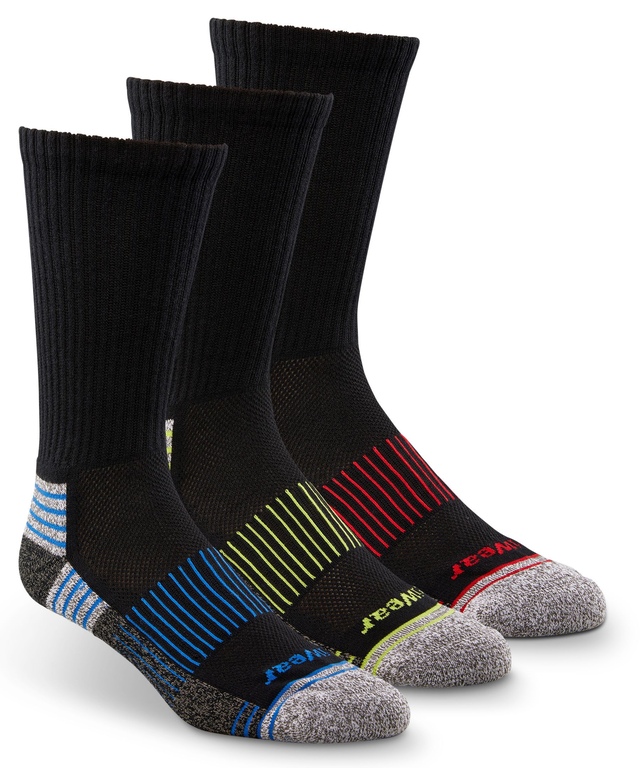 Matrix Men's Driwear 3-Pack Crew Sport Socks