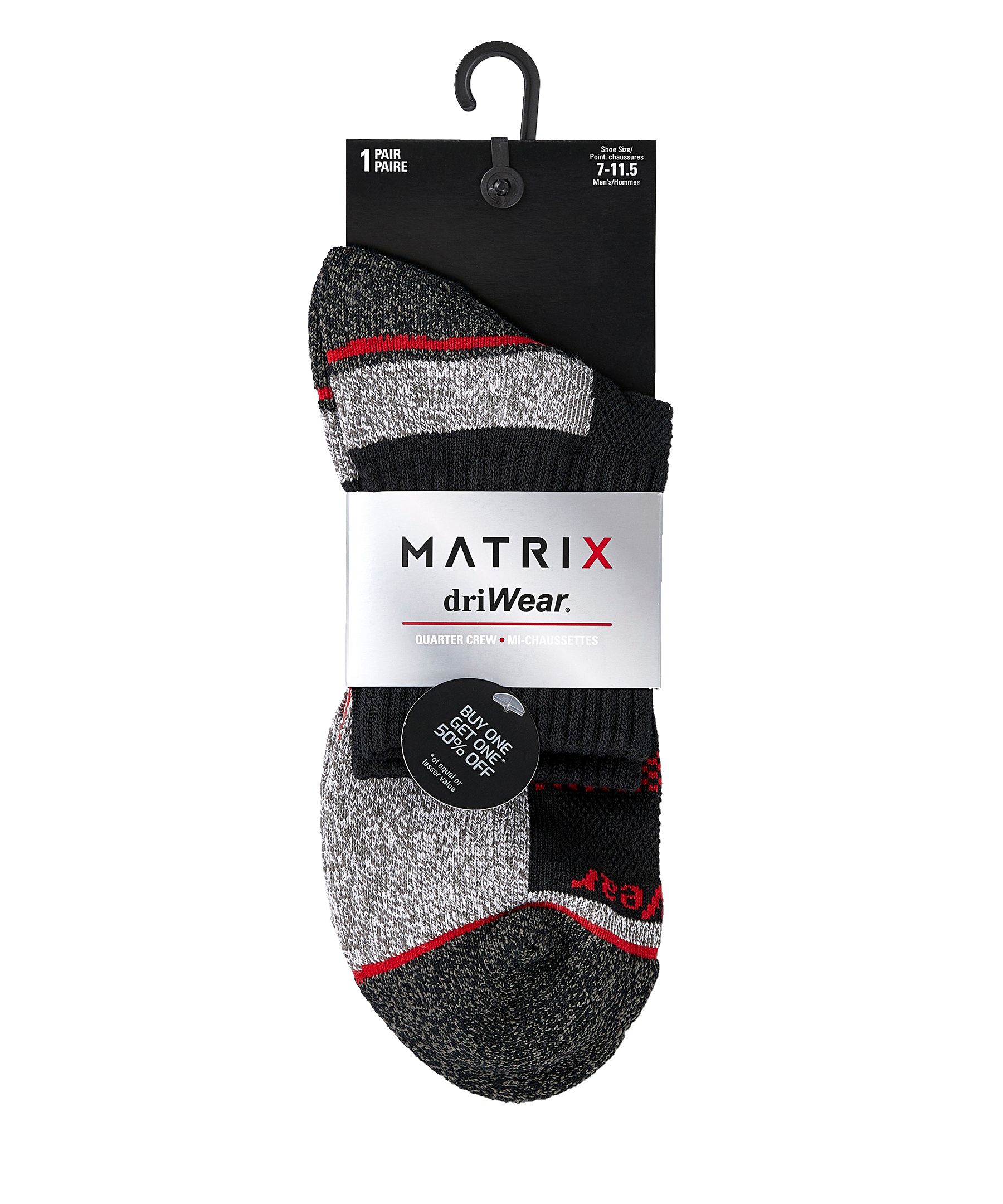 Matrix Men's FreshTech® Low Cut Sport Socks