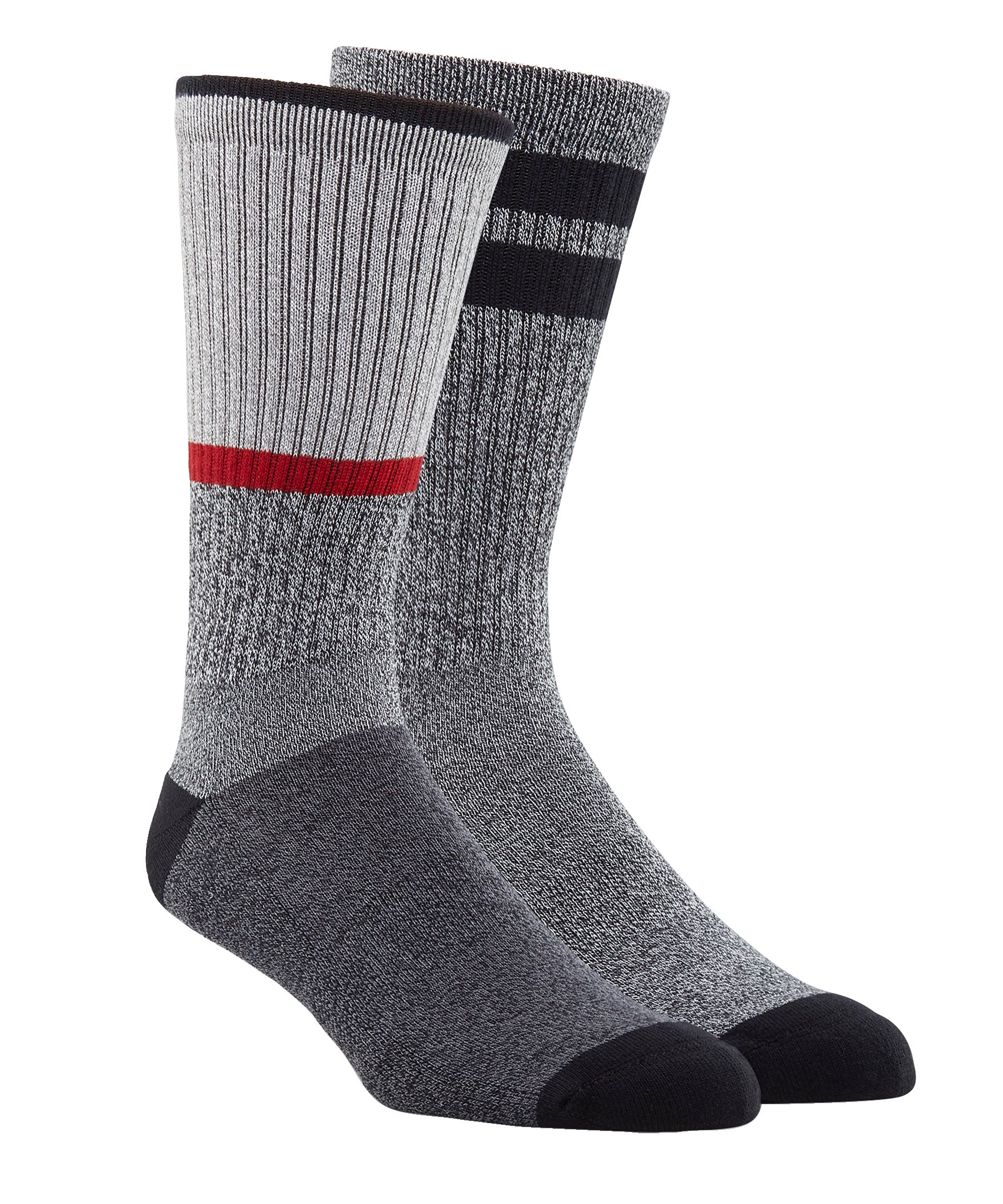 Mi-chaussettes décontractées pour hommes, Denver Hayes, paquet de 2&nbsp;paires