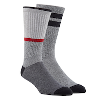 Mi-chaussettes décontractées pour hommes, Denver Hayes, paquet de 2&nbsp;paires Front_Angled_Right