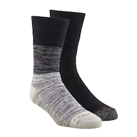 Copper Sole Men's 2 Pack TMAX Burshed Thermal Socks Front_Angled_Right