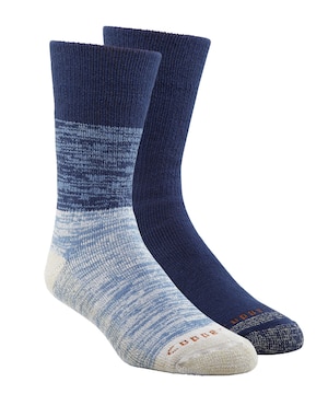 Copper Sole Men's 2 Pack TMAX Burshed Thermal Socks