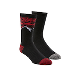 Columbia Men's 2-Pack Repreve Wool Blend Thermal Socks Front_Angled_Right