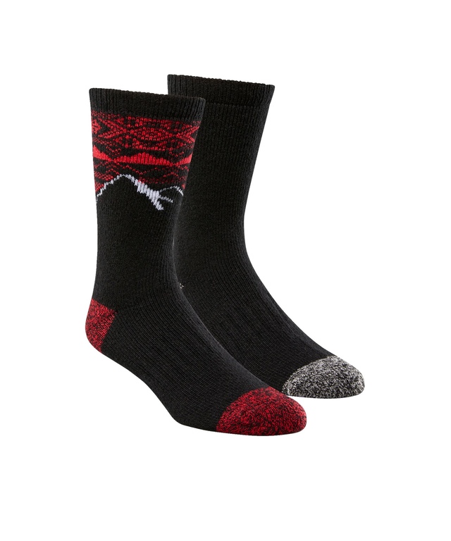 Columbia Men's 2-Pack Repreve Wool Blend Thermal Socks