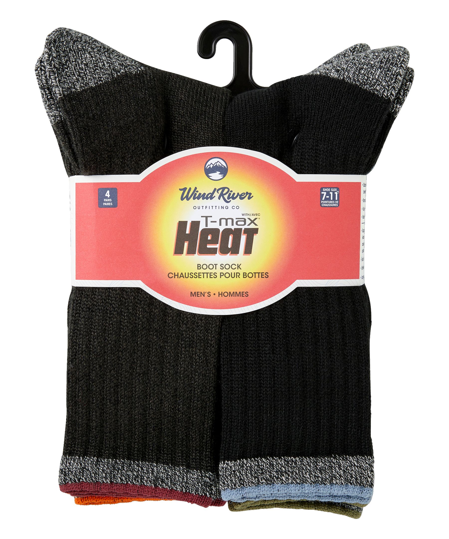 Chaussettes isothermes pour bottes avec T-MAX pour hommes, WindRiver
