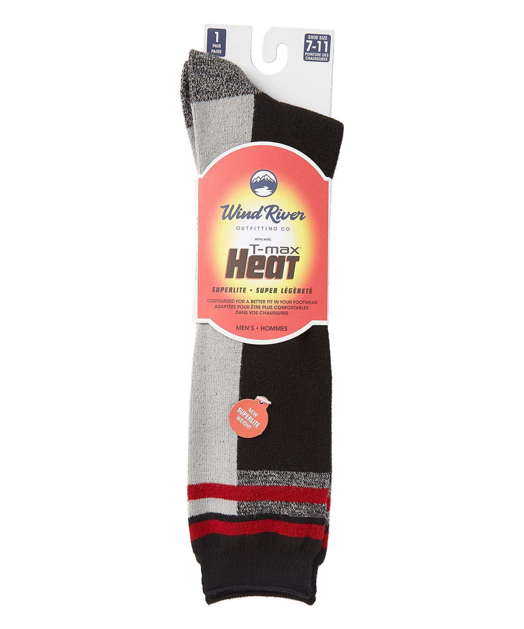 Chaussettes pour bottes T-MAX Heat Super Lite pour hommes, WindRiver