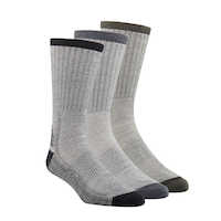 Chaussettes isothermes pour bottes pour hommes, paquet de 3, série WorkPro, Dakota Front_Angled_Right