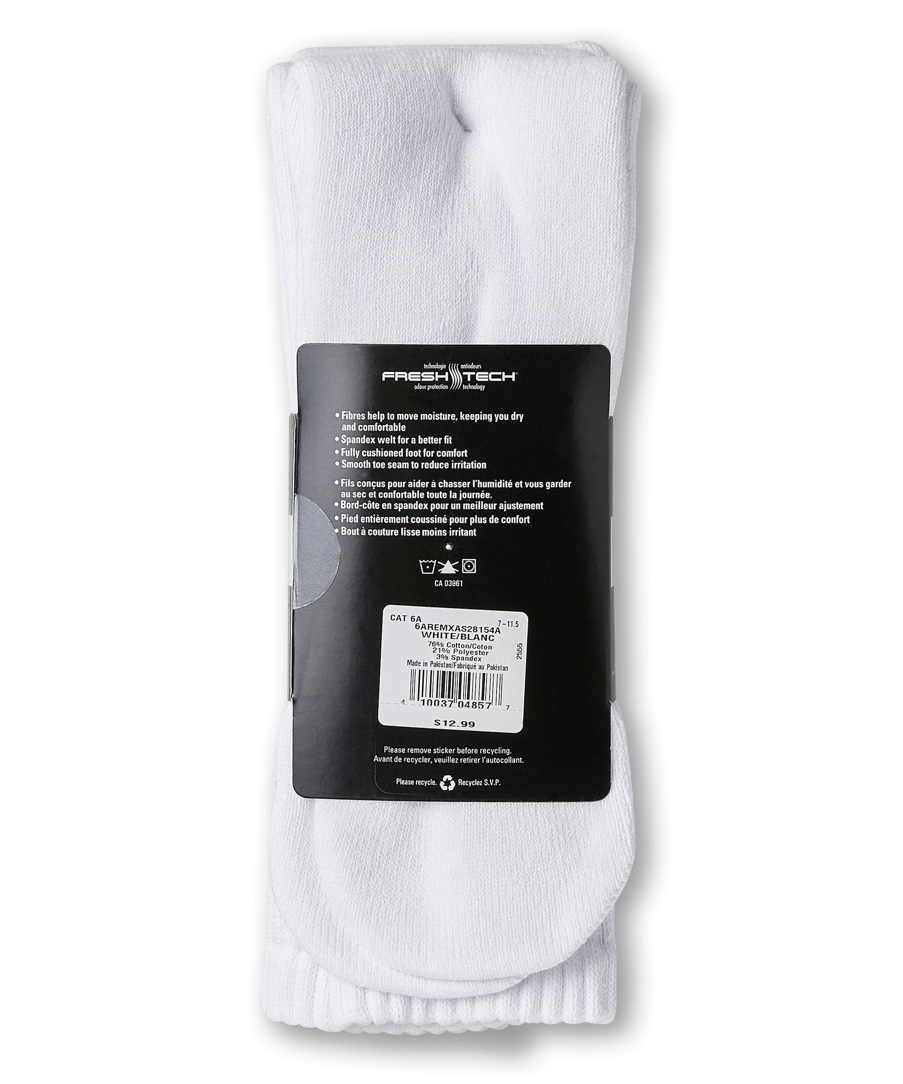 Matrix Men's 3 Pack Sport Tube Sport Socks