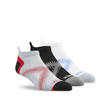 Matrix Men's BOGO Low Cut Sport Socks, 3 Pack Front_Three_Fourths_Angled_Right