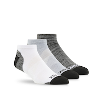 Chaussettes sport basses BOGO pour hommes, Matrix, paquet de 3 paires Front_Three_Fourths_Angled_Right