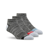 Chaussettes sport basses BOGO pour hommes, Matrix, paquet de 3&nbsp;paires Front_Three_Fourths_Angled_Right