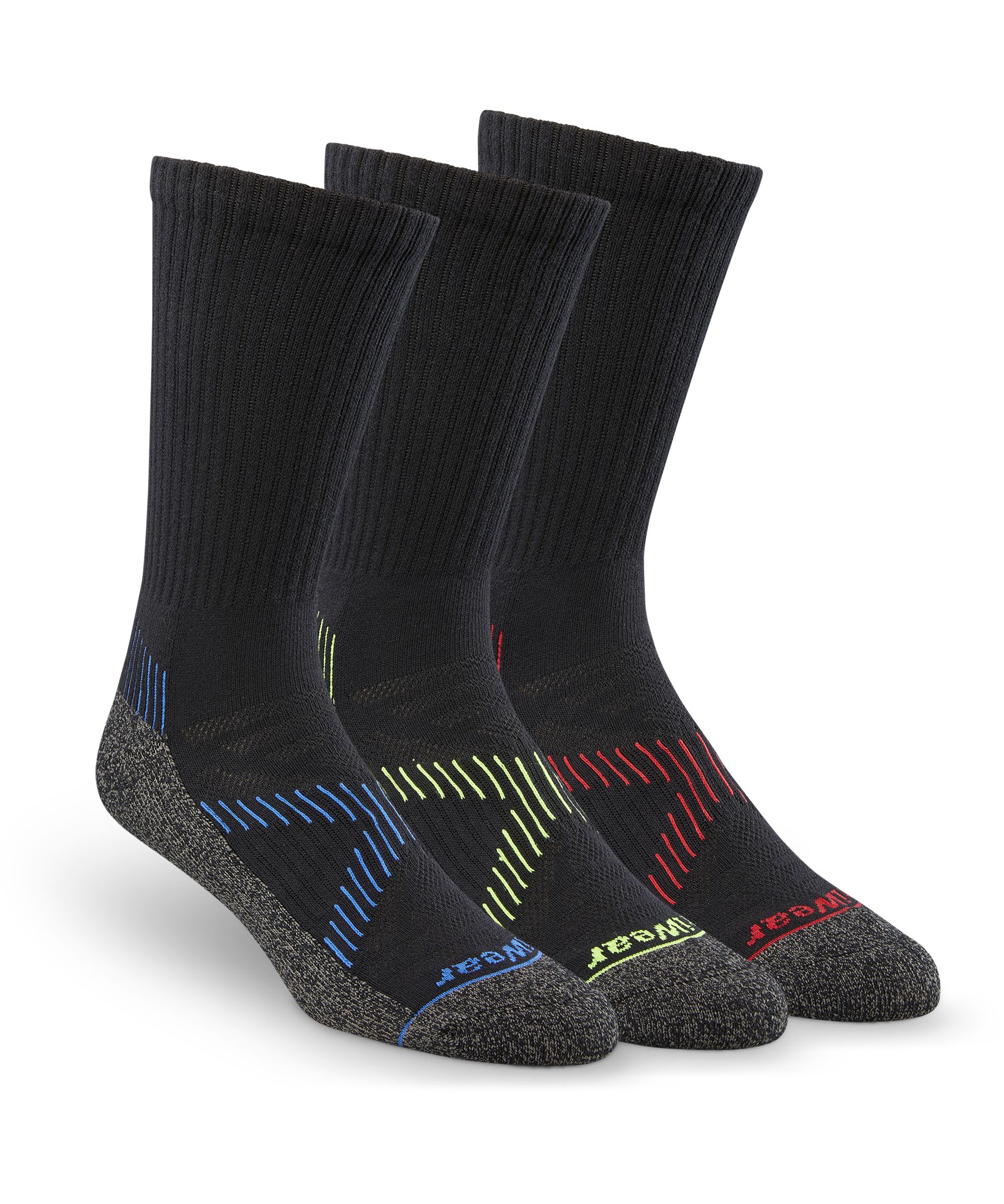 Matrix Men's Driwear 3 Pack Crew Sport Socks
