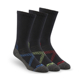 Chaussettes de sport pour hommes avec DRIWEAR, Matrix, paquet de 3&nbsp;paires Front_Three_Fourths_Angled_Right
