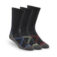 Chaussettes de sport pour hommes avec DRIWEAR, Matrix, paquet de 3&nbsp;paires Front_Three_Fourths_Angled_Right