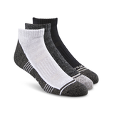 Chaussettes sport basses avec DRIWEAR pour hommes, Matrix, paquet de 3&nbsp;paires Front_Three_Fourths_Angled_Right