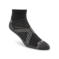 Chaussettes de sport basses et minces DRIWEAR pour hommes, Matrix Front_Three_Fourths_Angled_Right